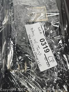 DKNY Burgundy Saffiano Leather Crossbody Handbag, New with Tags