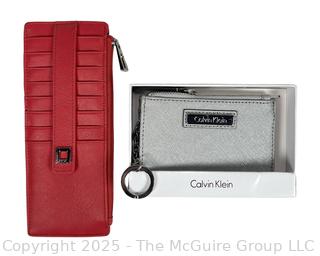 Two (2) Wallets Including Calvin Klein and Lodis, New in Boxes