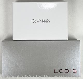 Two (2) Wallets Including Calvin Klein and Lodis, New in Boxes