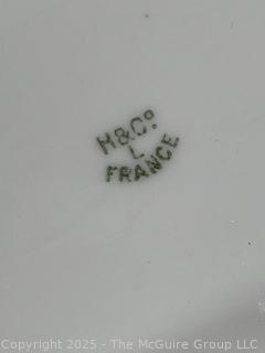 Three (3) Serving Platters or Trays Including H & Co France and Florentine