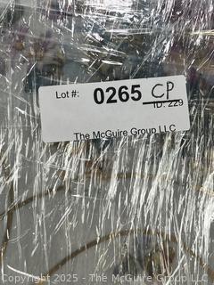 Three (3) Serving Platters or Trays Including H & Co France and Florentine