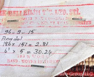 Kazak Karachop Hand Knotted Shirvan Turkish Rug on Red Ground.  5" x 6" (WAS 1400CS)