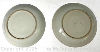 Two (2) Chinese Export for Portuguese Market Polychrome Bowls. 9”