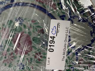 Two (2) Chinese Export for Portuguese Market Polychrome Bowls. 9”