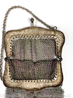 Dresden Chain Maille Mesh Painted Handbag