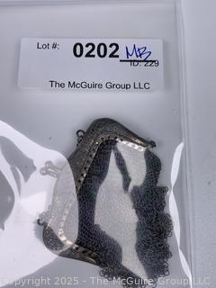 Dresden Chain Maille Mesh Painted Handbag