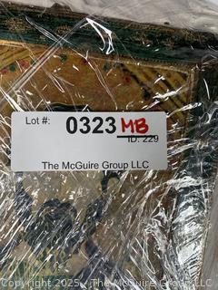 Four (4) Hand Painted Icons on Wood Boards Including Solomon & Sheba Icon Barbara Goshu 1975 and Osvaldo Bohm Photo Fotografie Venezia Italy