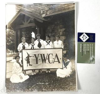 Collection of Ephemera Including YMCA Photo, Silver Lake 1920 & Cambridge Steel Plow & Farm Tools Catalog