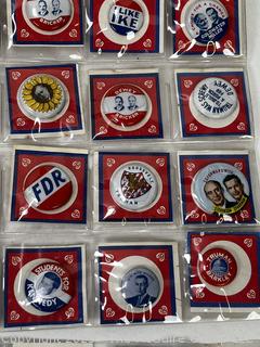 Collection of Replica Political Campaign Buttons 