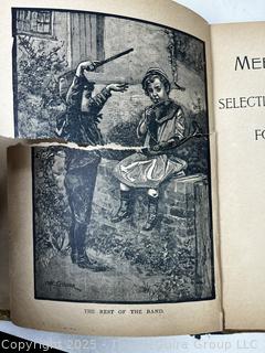 Three (3) Antique Children's Books Including Merry Moments.