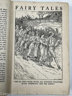 Three (3) Antique Children's Books Including Merry Moments.