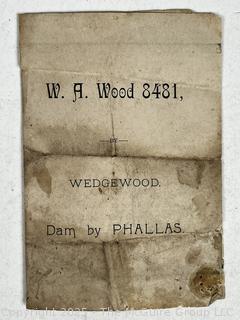 Ephemera of Walter A. Wood Company circa 19th C. Hoosic Falls NY