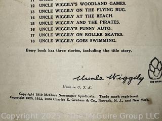Four (4) Uncle Wiggily Books by Howard Garis