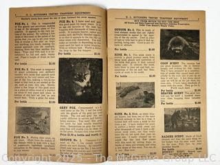 O.L. Butcher Trapping Supplies 1946-1947 Catalog Shushan NY 