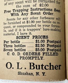 O.L. Butcher Trapping Supplies 1946-1947 Catalog Shushan NY 