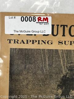 O.L. Butcher Trapping Supplies 1946-1947 Catalog Shushan NY 
