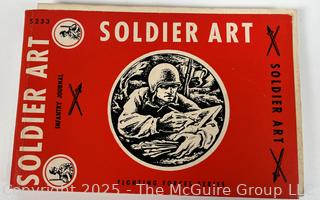 Soldier Art, Fighting Forces Series, Infantry Journal, #S233, 1945 by Charles Shannon 