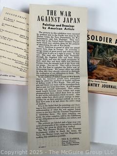 Soldier Art, Fighting Forces Series, Infantry Journal, #S233, 1945 by Charles Shannon 