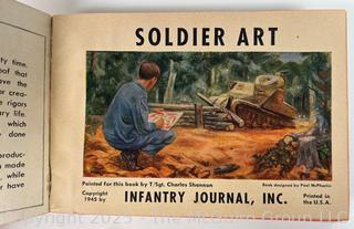 Soldier Art, Fighting Forces Series, Infantry Journal, #S233, 1945 by Charles Shannon 