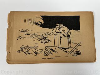 Europe at War by David Low, 1941.  Collection of 60 Political Cartoons from WWII.