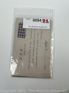 Five (5) Vintage Postcards
