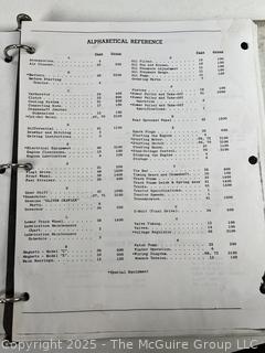 OLIVER Instruction Manual for "HG" Crawler Tractor (In Binder)