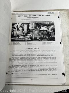 OLIVER Instruction Manual for "HG" Crawler Tractor (In Binder)