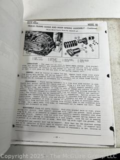 OLIVER Instruction Manual for "HG" Crawler Tractor (In Binder)