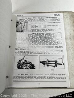 OLIVER Instruction Manual for "HG" Crawler Tractor (In Binder)