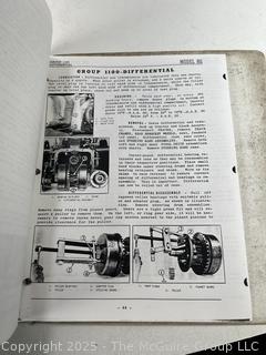 OLIVER Instruction Manual for "HG" Crawler Tractor (In Binder)