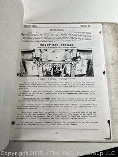 OLIVER Instruction Manual for "HG" Crawler Tractor (In Binder)