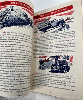 Two (2) Farming Pamphlets Including American's 1940 Wheelbarrow & Scraper Trade Catalog and Esso Ephemera