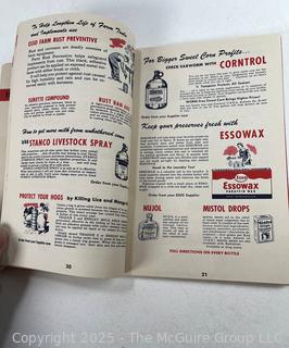 Two (2) Farming Pamphlets Including American's 1940 Wheelbarrow & Scraper Trade Catalog and Esso Ephemera