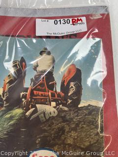 Two (2) Farming Pamphlets Including American's 1940 Wheelbarrow & Scraper Trade Catalog and Esso Ephemera