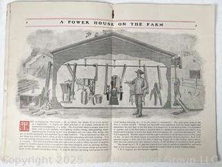 IHC International Harvester Company Gasoline Engine Advertising Catalog Book c 1910