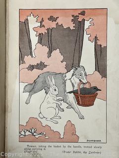 Five (5) Children's Books Including Four Little Kittens, Bobbie Bubbles, Buster Rabbit, Little Slam Bang & Tumbledown Town