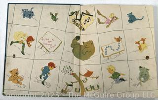 Five (5) Children's Books Including Four Little Kittens, Bobbie Bubbles, Buster Rabbit, Little Slam Bang & Tumbledown Town