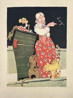 Five (5) Children's Books Including Four Little Kittens, Bobbie Bubbles, Buster Rabbit, Little Slam Bang & Tumbledown Town