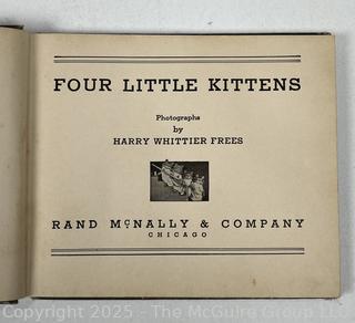 Five (5) Children's Books Including Four Little Kittens, Bobbie Bubbles, Buster Rabbit, Little Slam Bang & Tumbledown Town