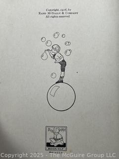 Five (5) Children's Books Including Four Little Kittens, Bobbie Bubbles, Buster Rabbit, Little Slam Bang & Tumbledown Town