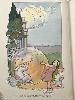 Five (5) Children's Books Including Four Little Kittens, Bobbie Bubbles, Buster Rabbit, Little Slam Bang & Tumbledown Town