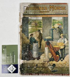 Fairbanks-Morse Engines Catalog 80E c 1910