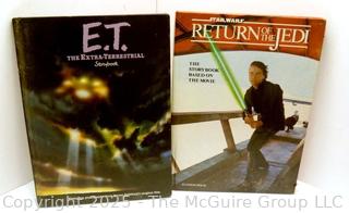 Two (2) Books, Including Return of the Jedi and E.T. 
