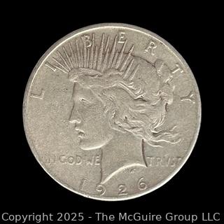 1926 (S) U.S. 1$ Liberty Head Peace Silver Dollar coin