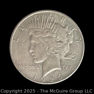 1926 (P) U.S. 1$ Liberty Head Peace Silver Dollar coin