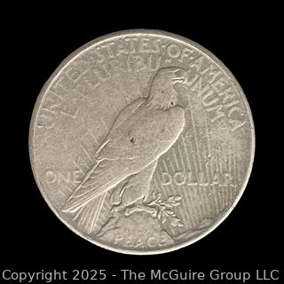 1926 (P) U.S. 1$ Liberty Head Peace Silver Dollar coin