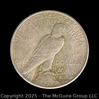 1924 (S) U.S. 1$ Liberty Head Peace Silver Dollar coin