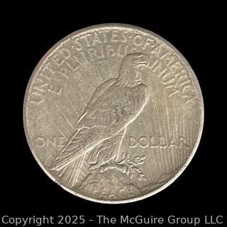 1926 (P) U.S. 1$ Liberty Head Peace Silver Dollar coin