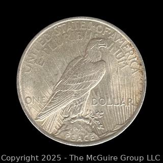 1922 (S) U.S. $1 Liberty Head Peace Silver Dollar Coin