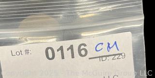 Mixed Lot of Four (4) Foreign Coins: Cuba Argentina Spain